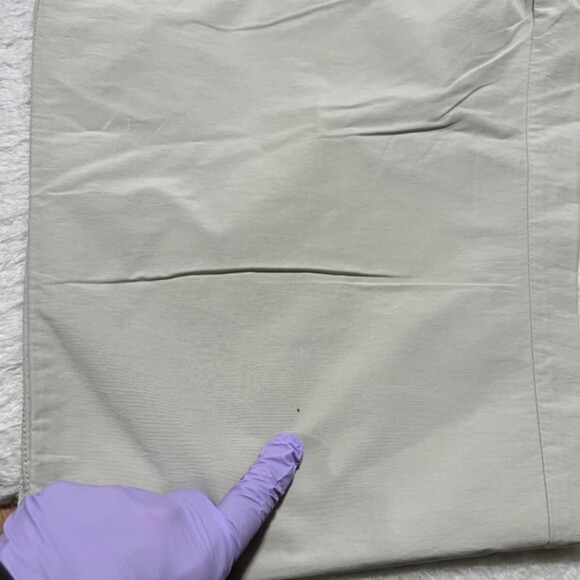 Columbia Womens Khaki Cropped Cargo Pants Hiking Cropped Pants Trousers Sz Large - Picture 6 of 12